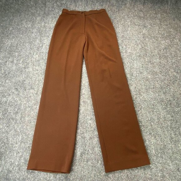 Dialogue Pant Suit Womens 4 Brown 2 Pc New Language of Style Brown Jacket Pants - Picture 4 of 16